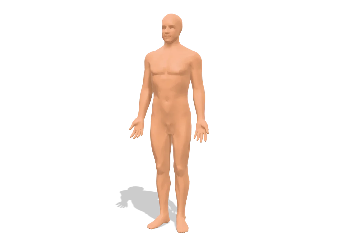 Human body as a 3D model you can pull apart