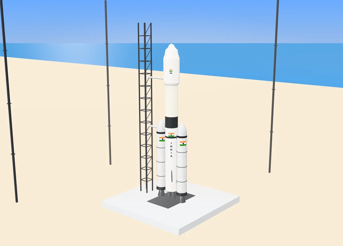 Rocket as a 3D model you can pull apart